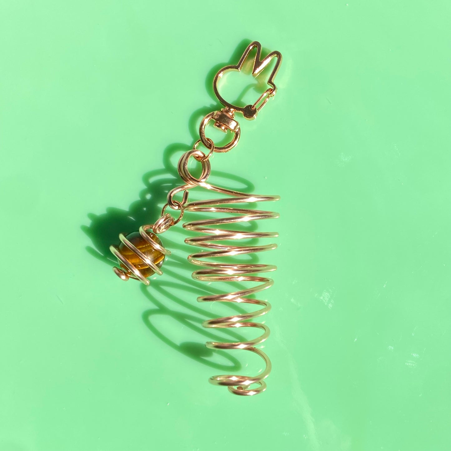 Lighter Holder w/ Gemstone Charm