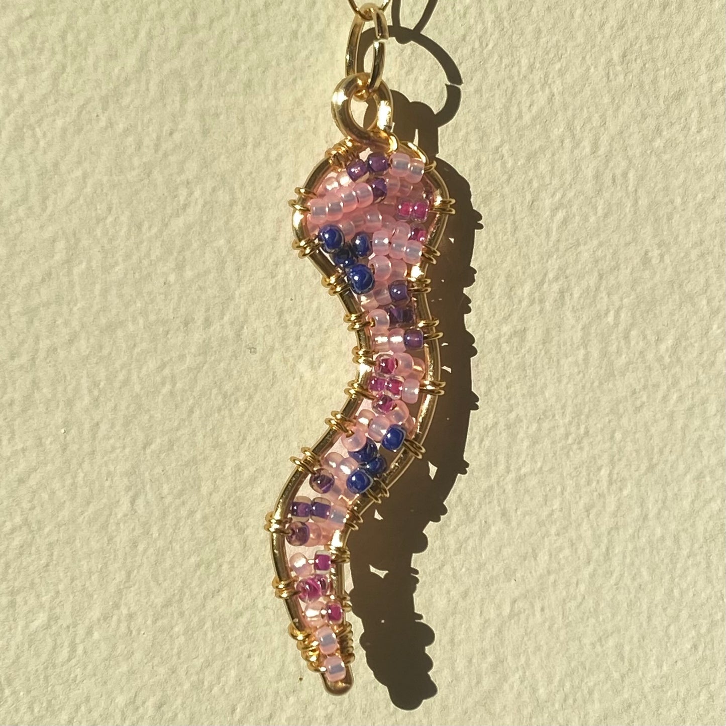 Mystic Snake Beaded Pendants