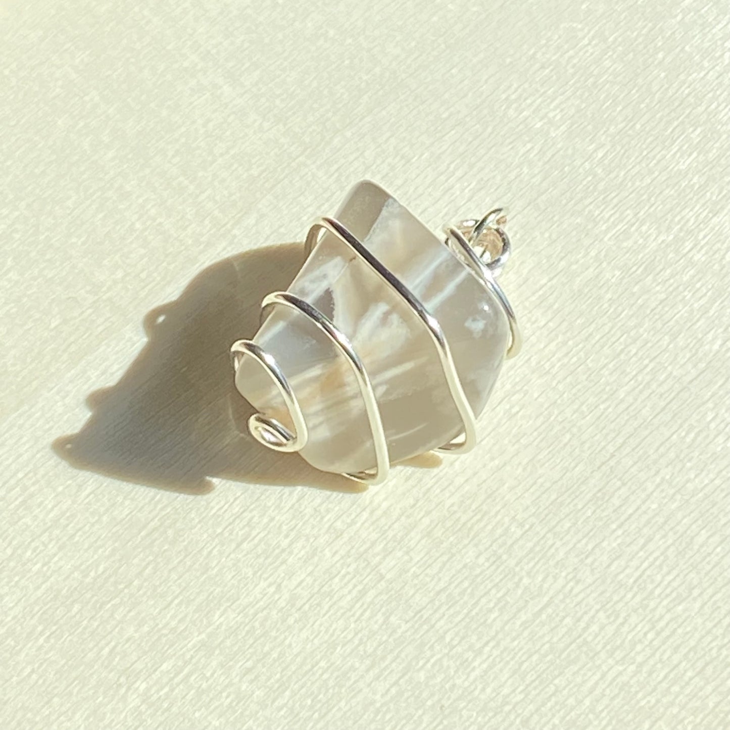 Larvakite Pendant
