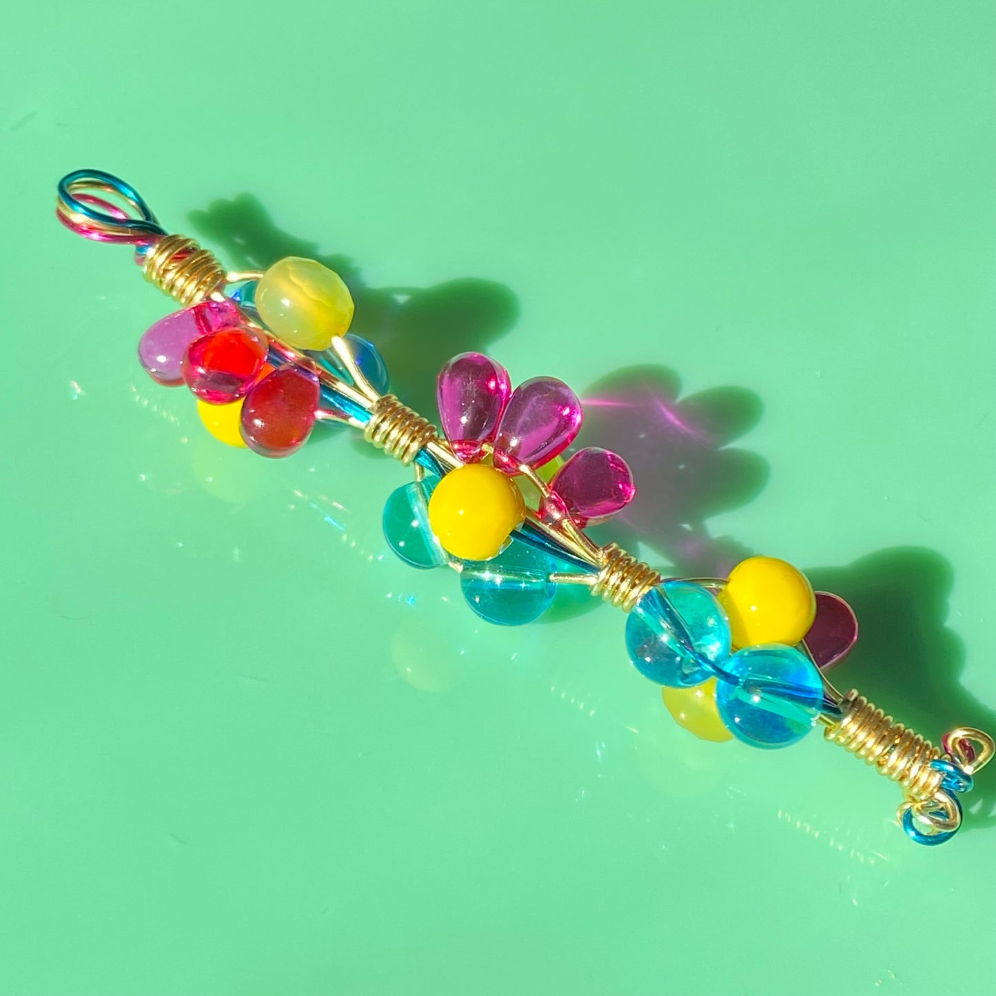 Pride Collection// Pansexual Pride Flag Smoking Wand (Personal Size)