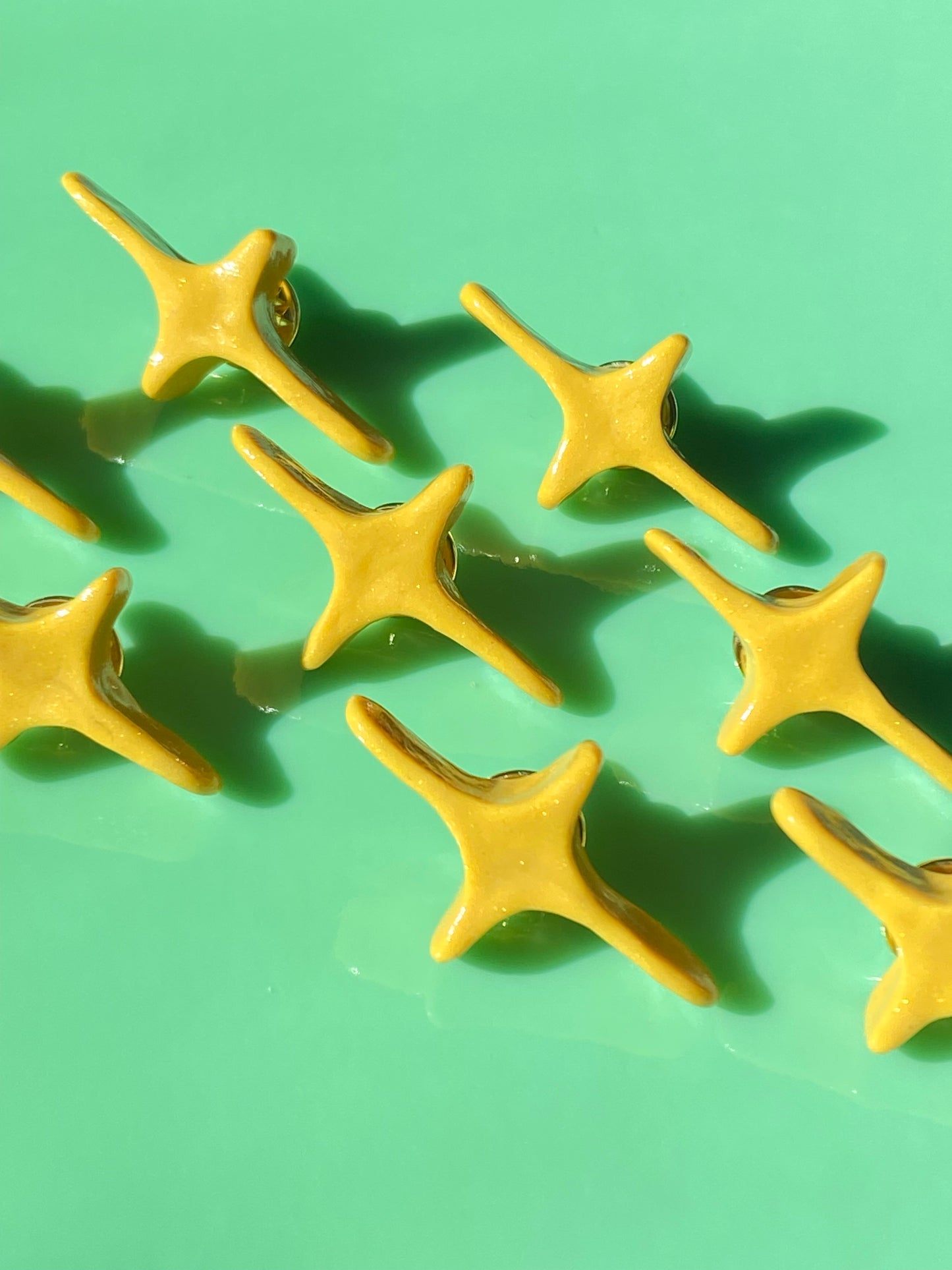 Yellow Star Pin