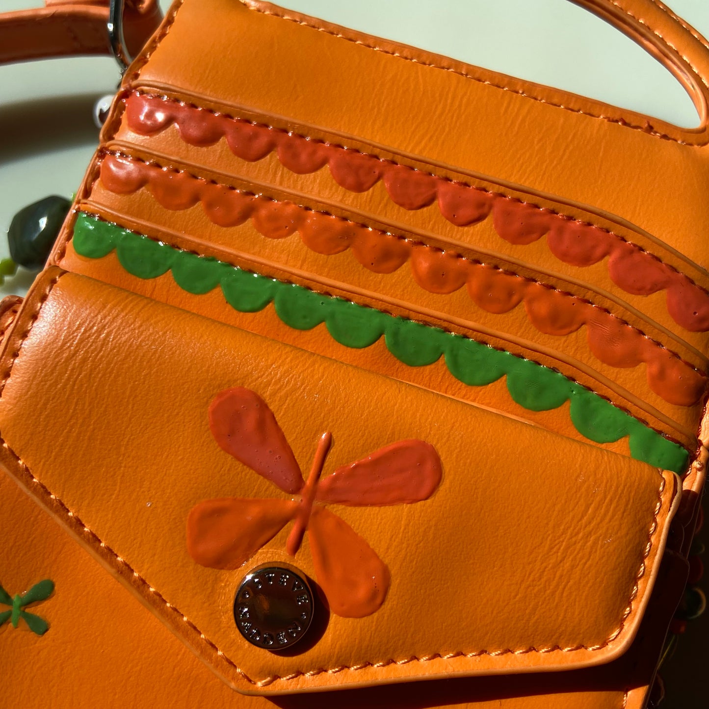 “Camp Critter” Hand Painted Steve Madden Crossbody Bag