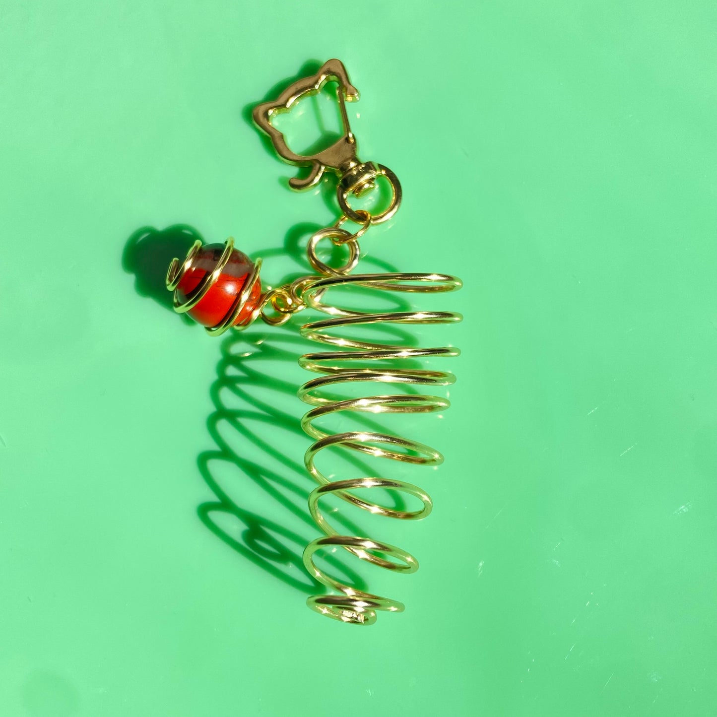 Lighter Holder w/ Gemstone Charm