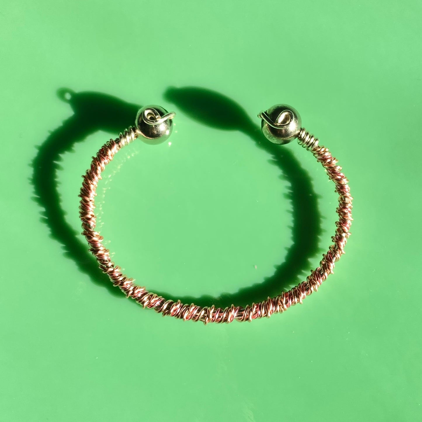 Pink “Barbed” Cuffs