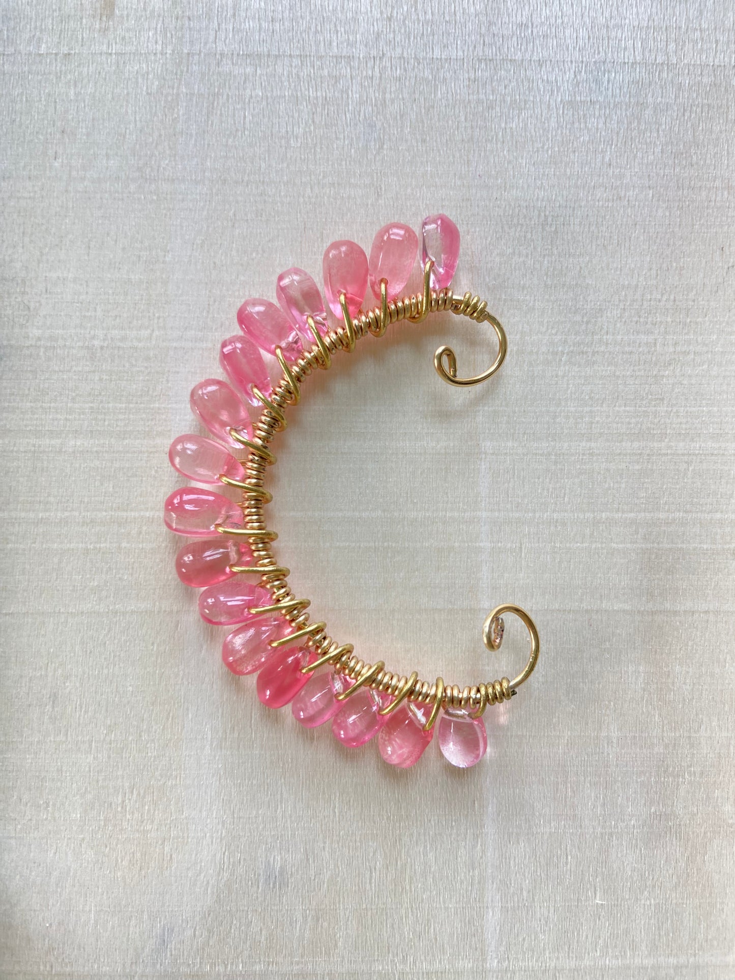 Cherry Blossom Ear Cuff