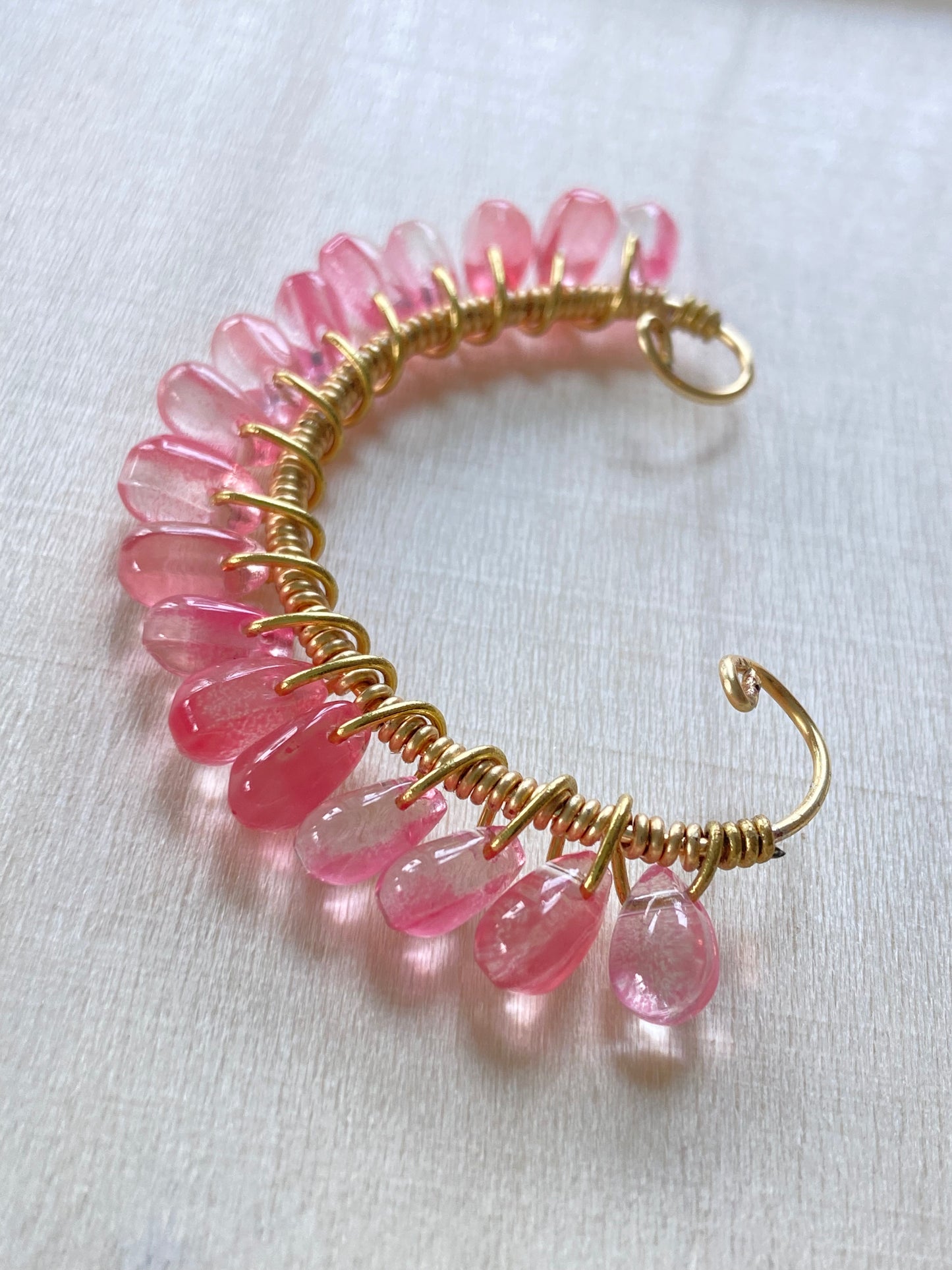 Cherry Blossom Ear Cuff