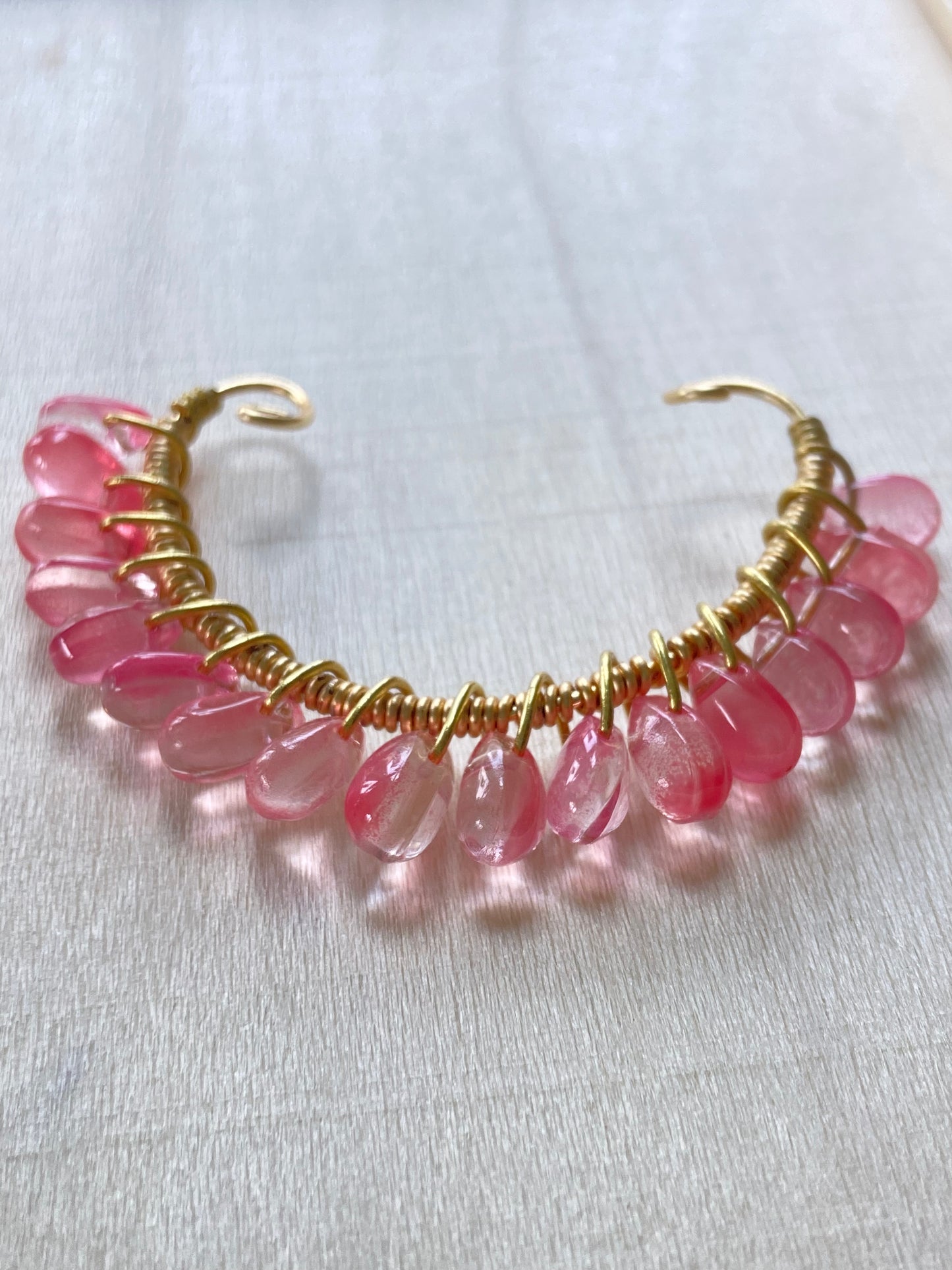 Cherry Blossom Ear Cuff