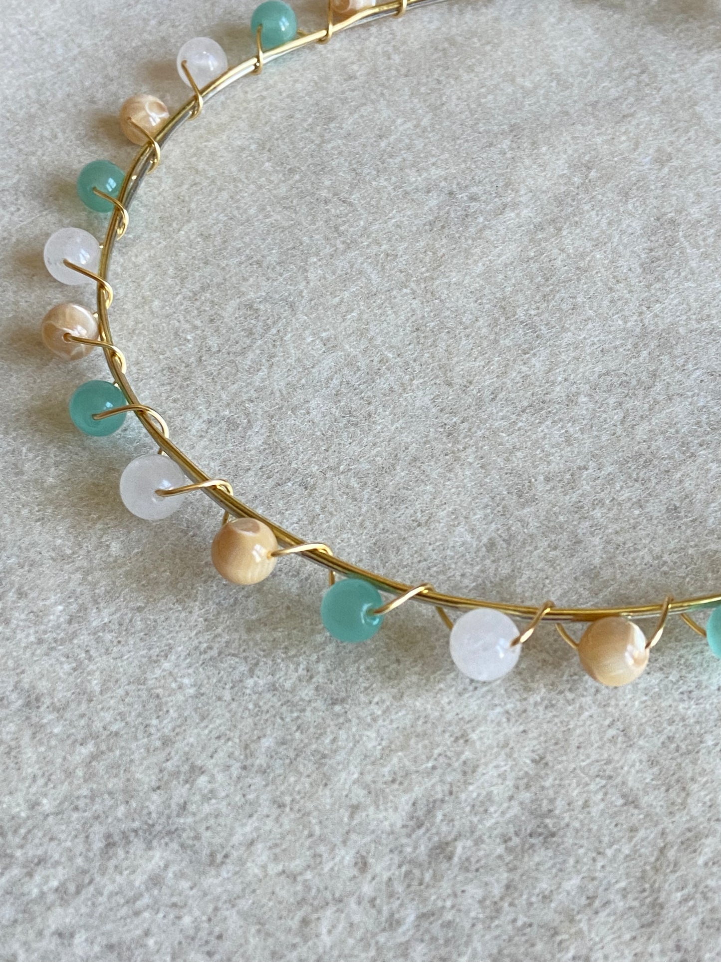 By The Sea Wire Necklace