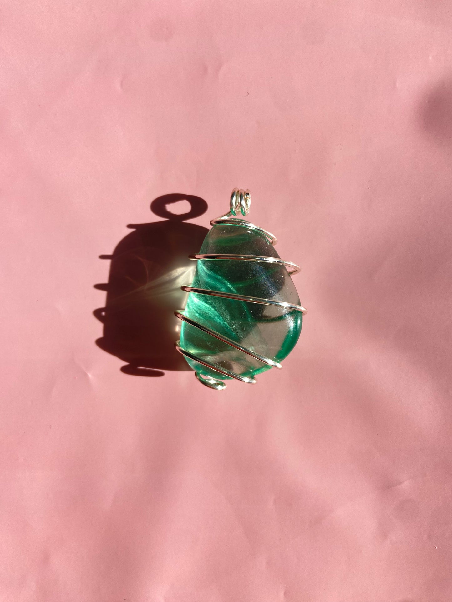 Mặt dây chuyền Fluorite