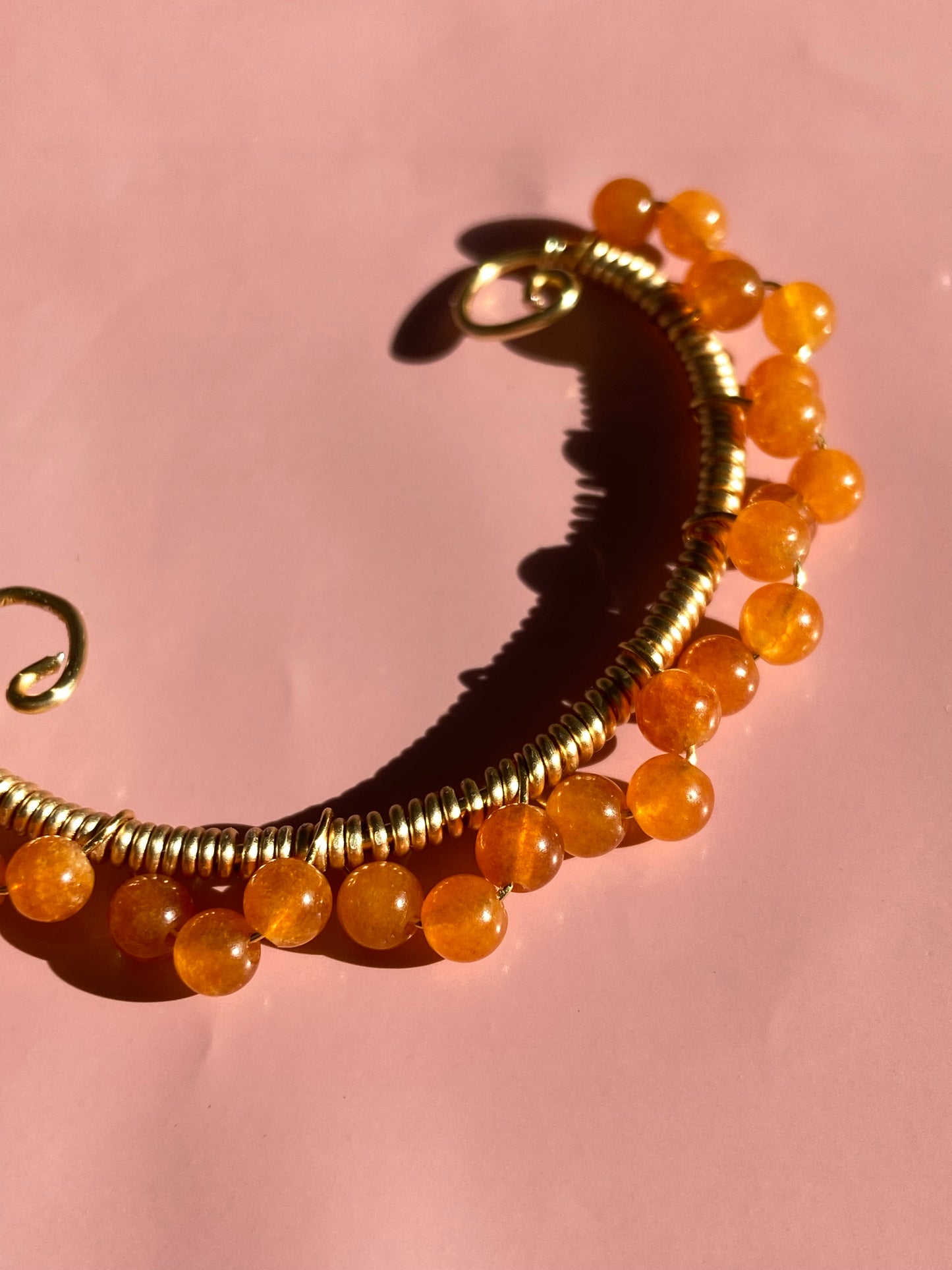 Ear Cuff Pequeño Naranja