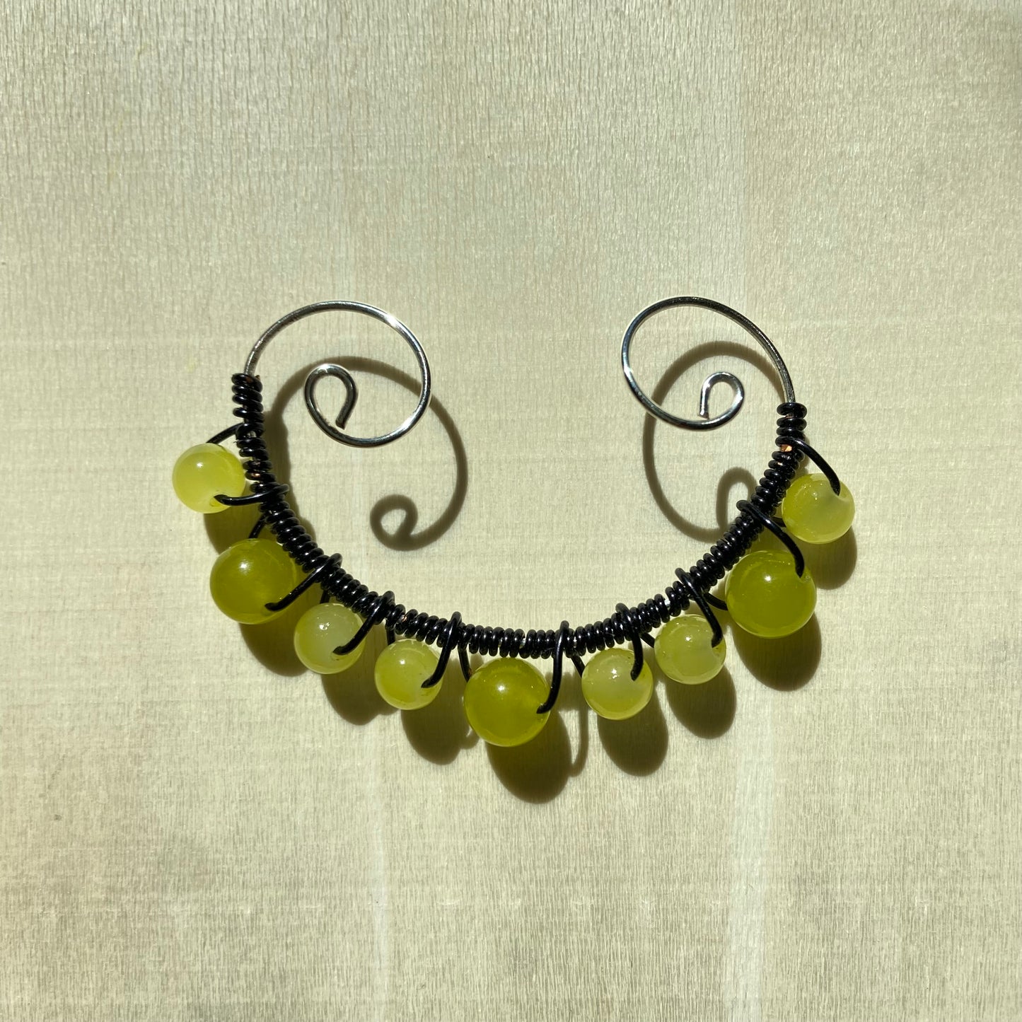 Neon Yellow Ear Cuff