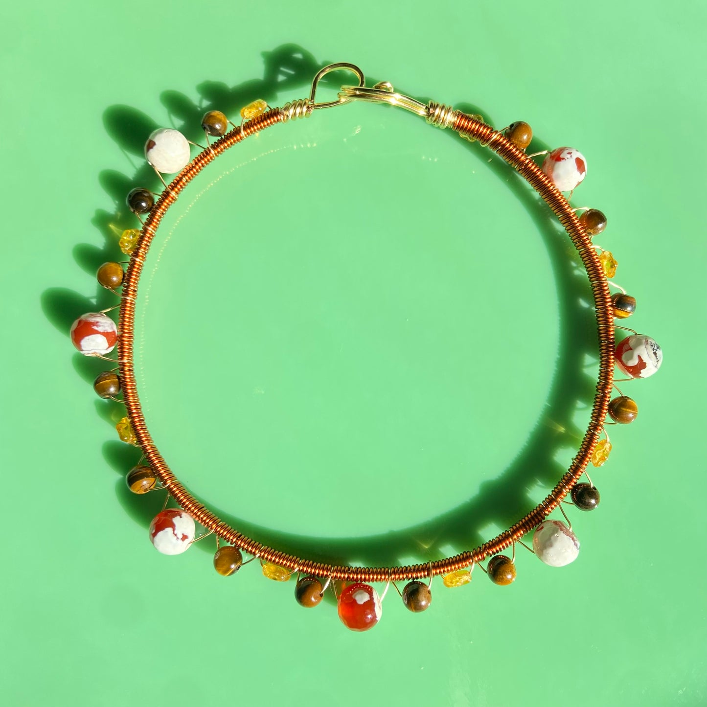 Orange/Brown Wire Choker