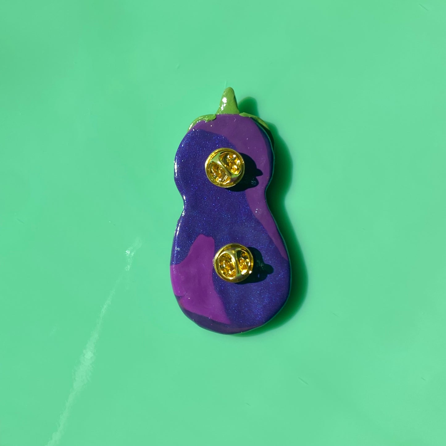 XL Eggplant Pins