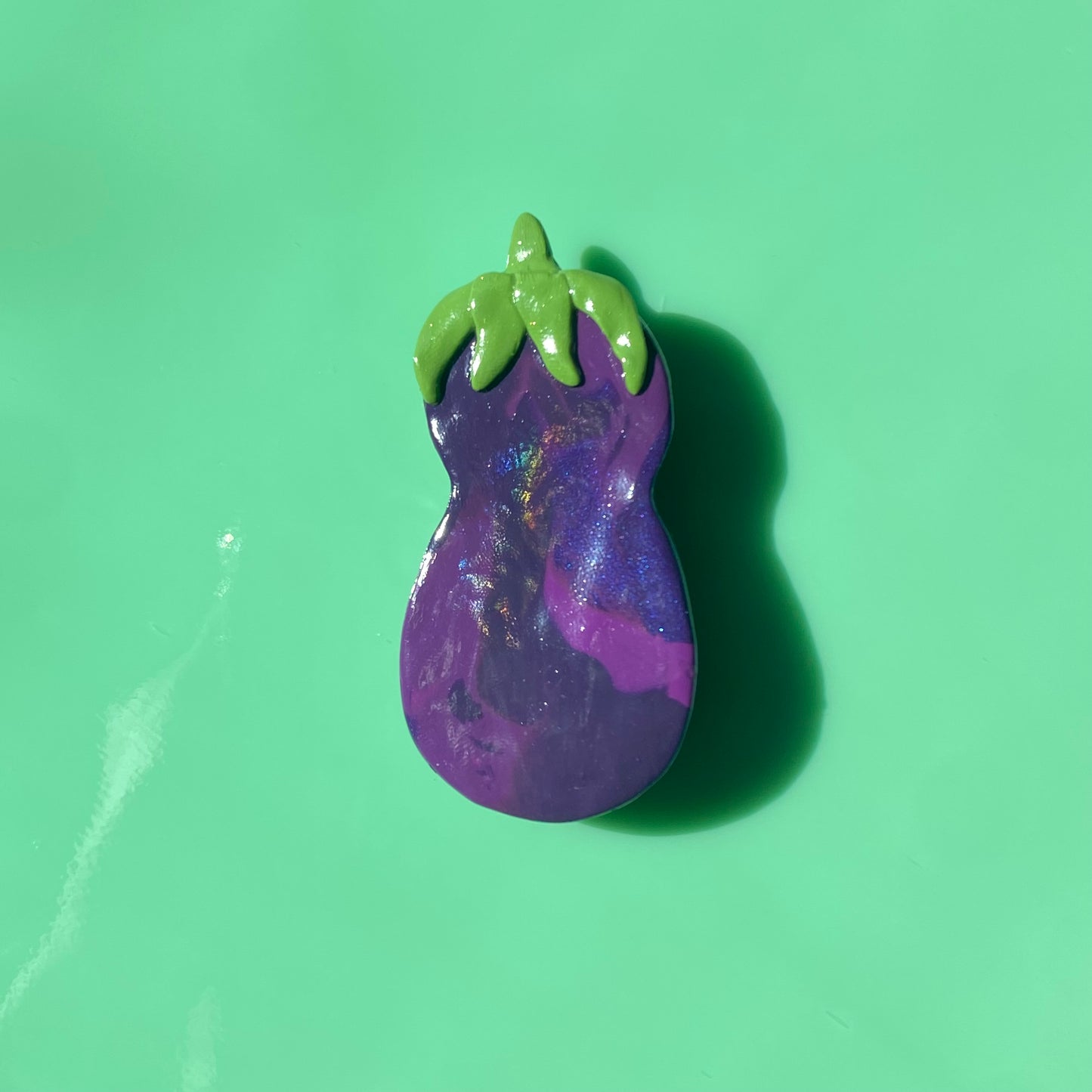 XL Eggplant Pins