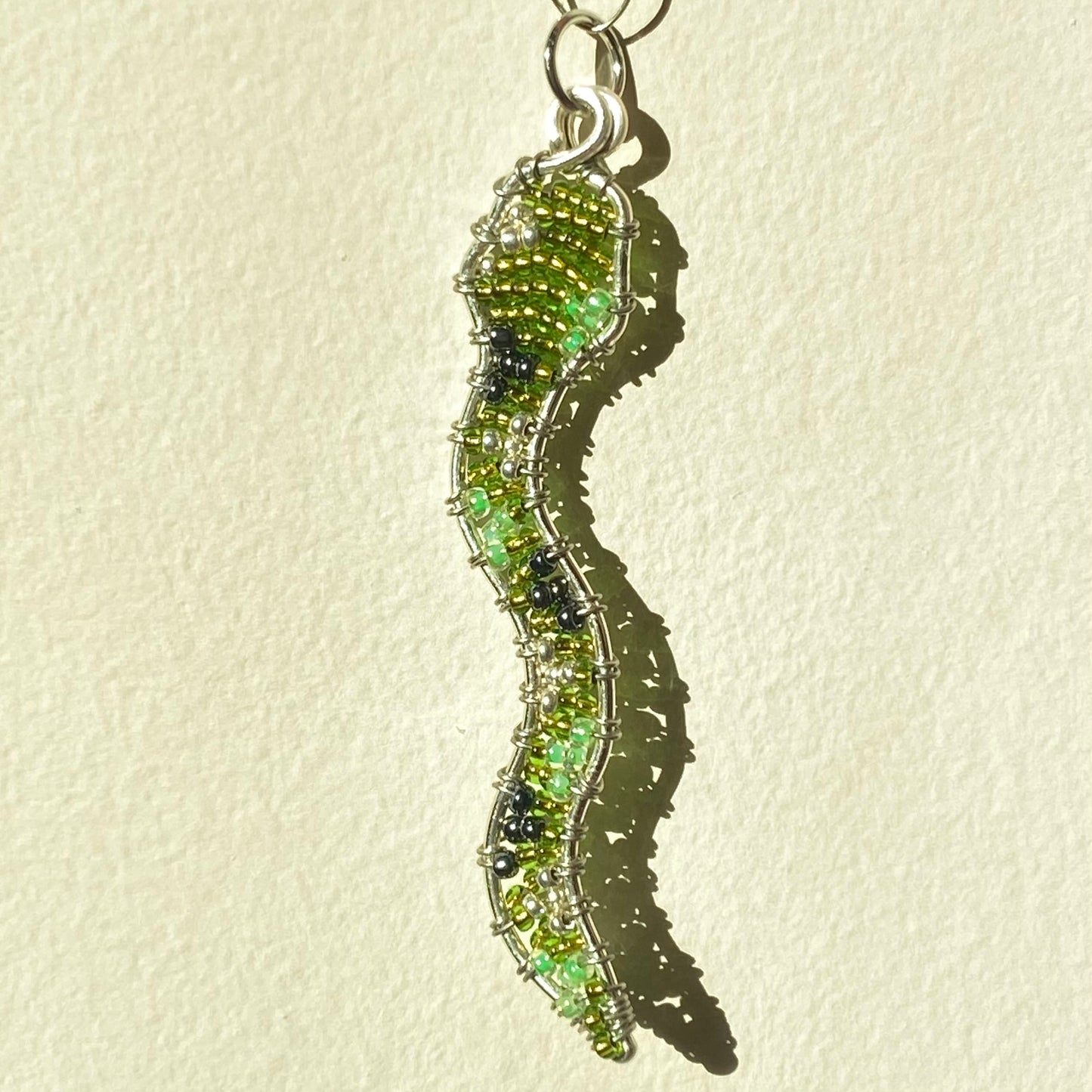Viper Snake Beaded Pendants