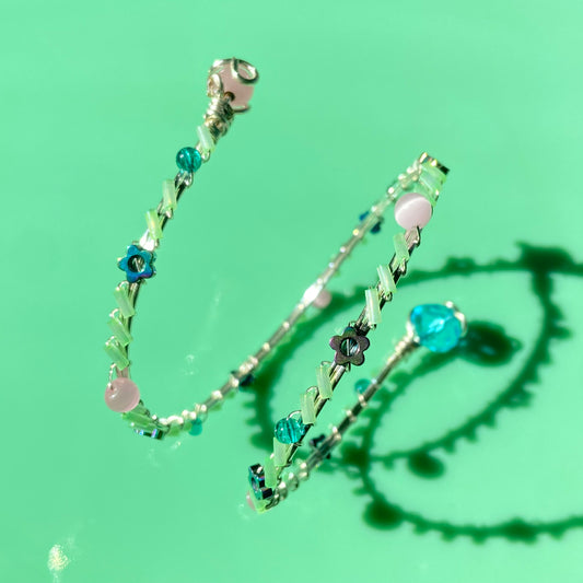 Mint/Turquoise/Baby Pink Arm Cuff