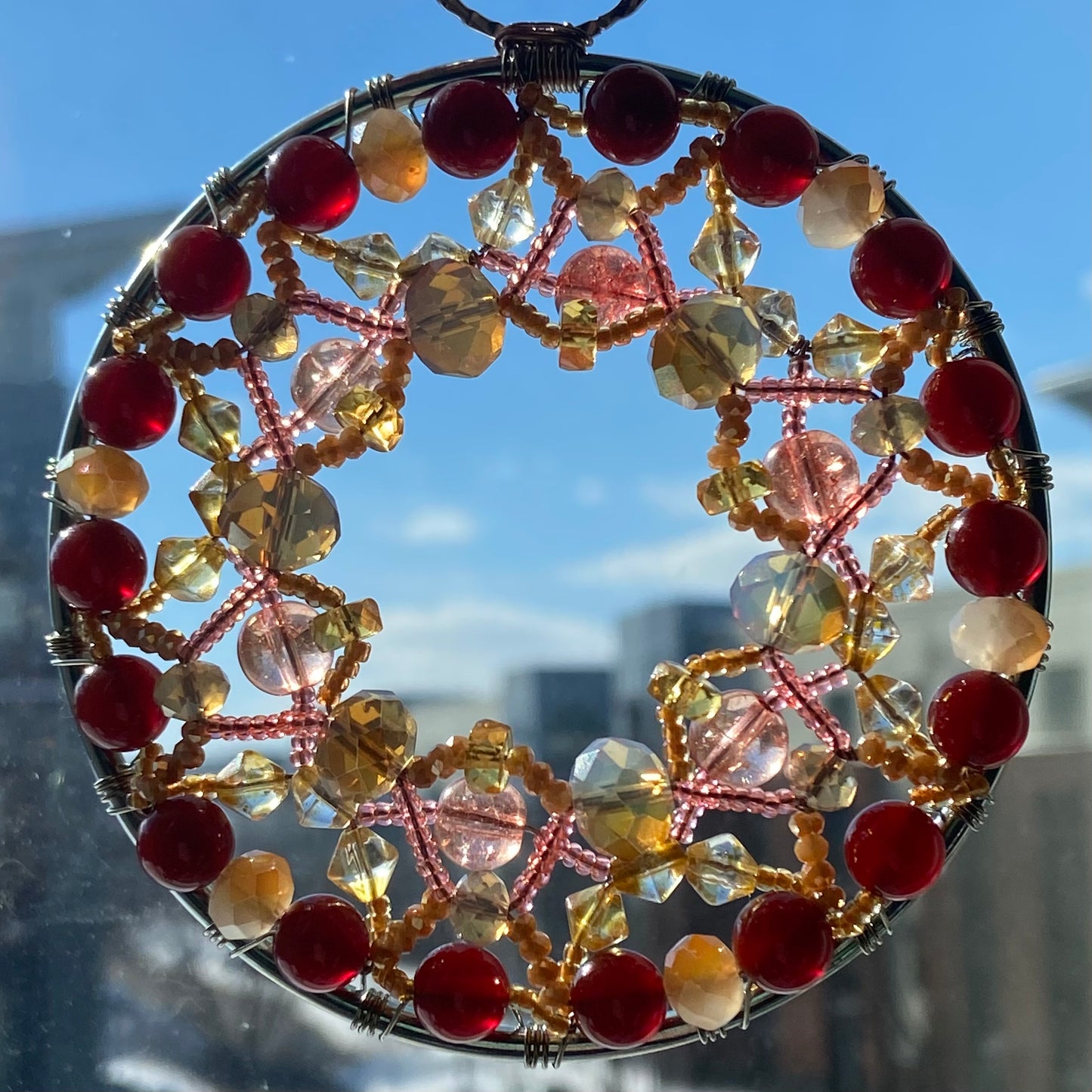Starfish Sun Catcher// 3”