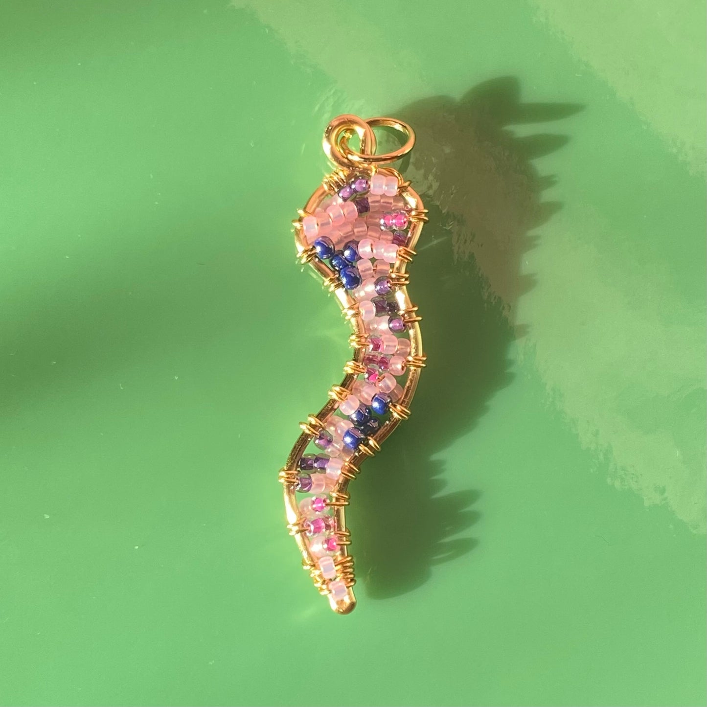 Mystic Snake Beaded Pendants