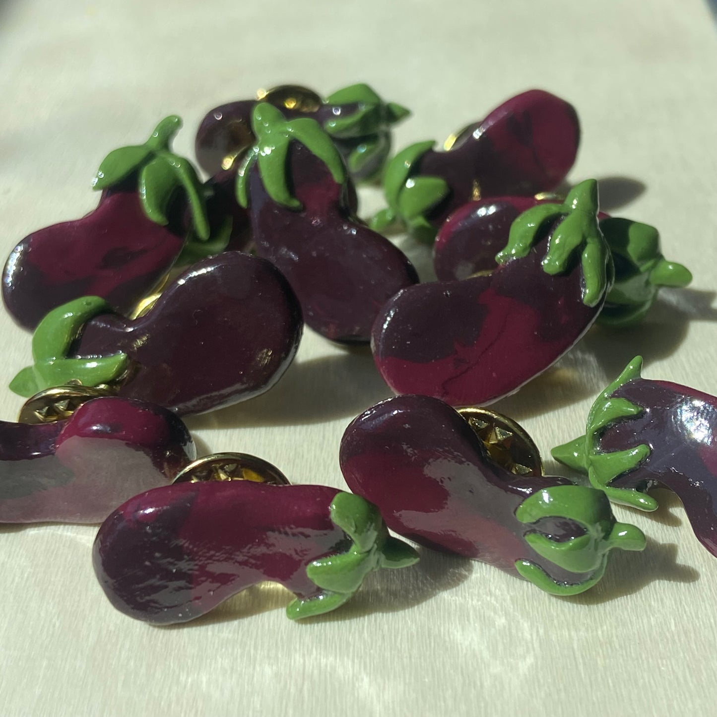 Eggplant Pins