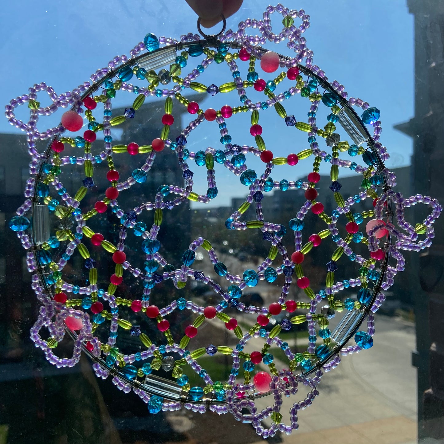 Pixie Trail Sun Catcher// 7.5”