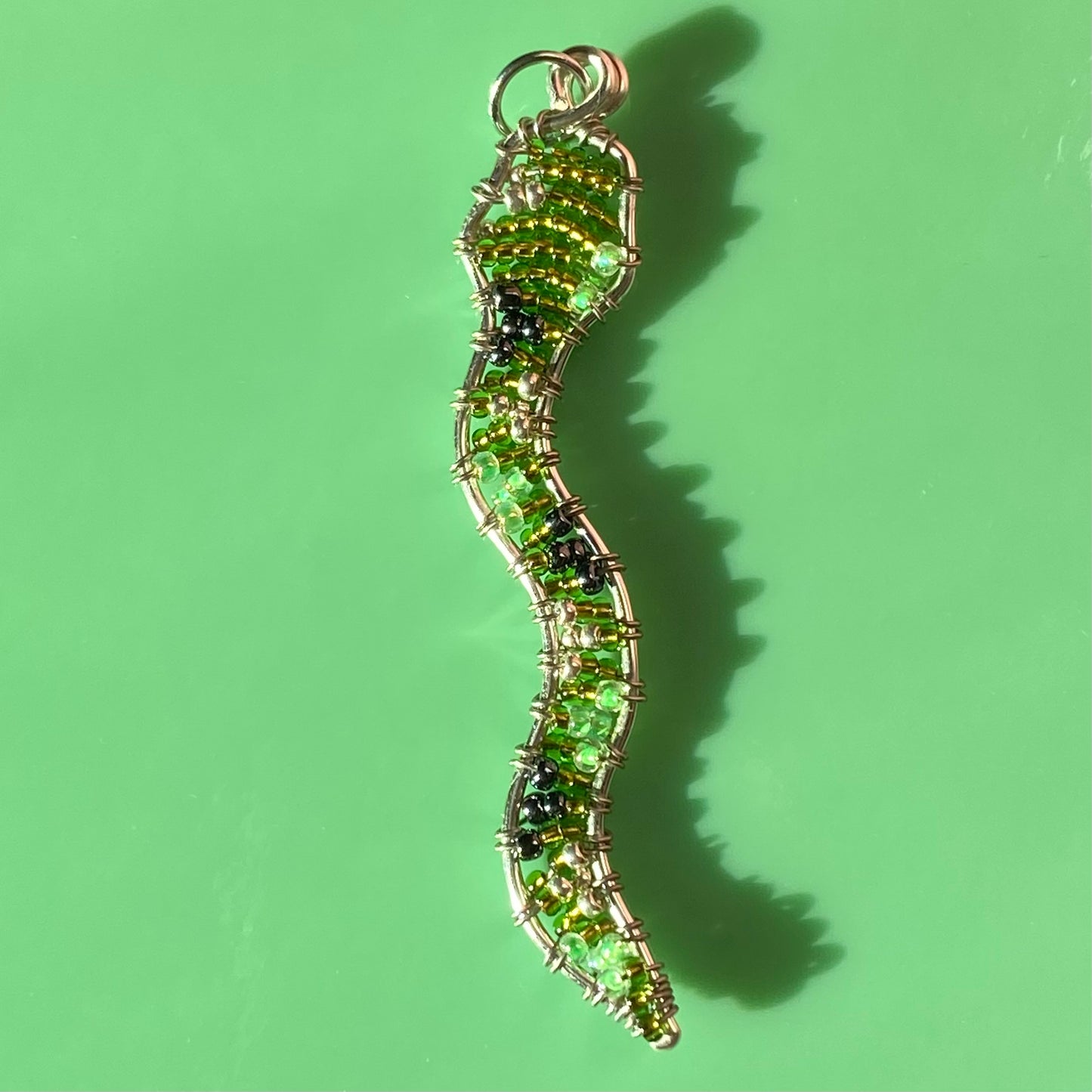 Viper Snake Beaded Pendants