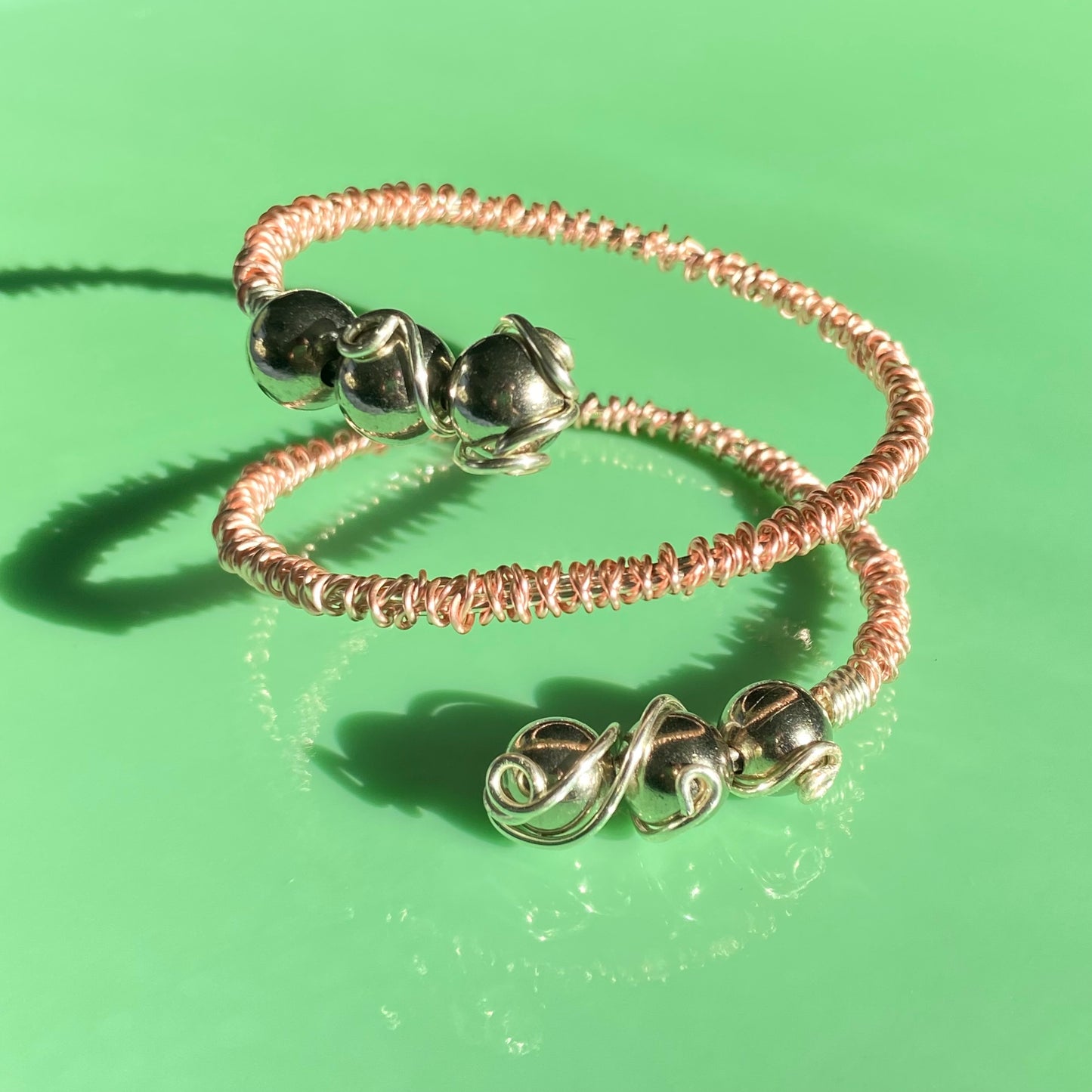 Pink “Barbed” Silver Necklace/Arm Cuff
