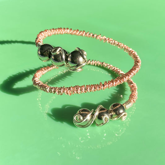 Pink “Barbed” Silver Necklace/Arm Cuff