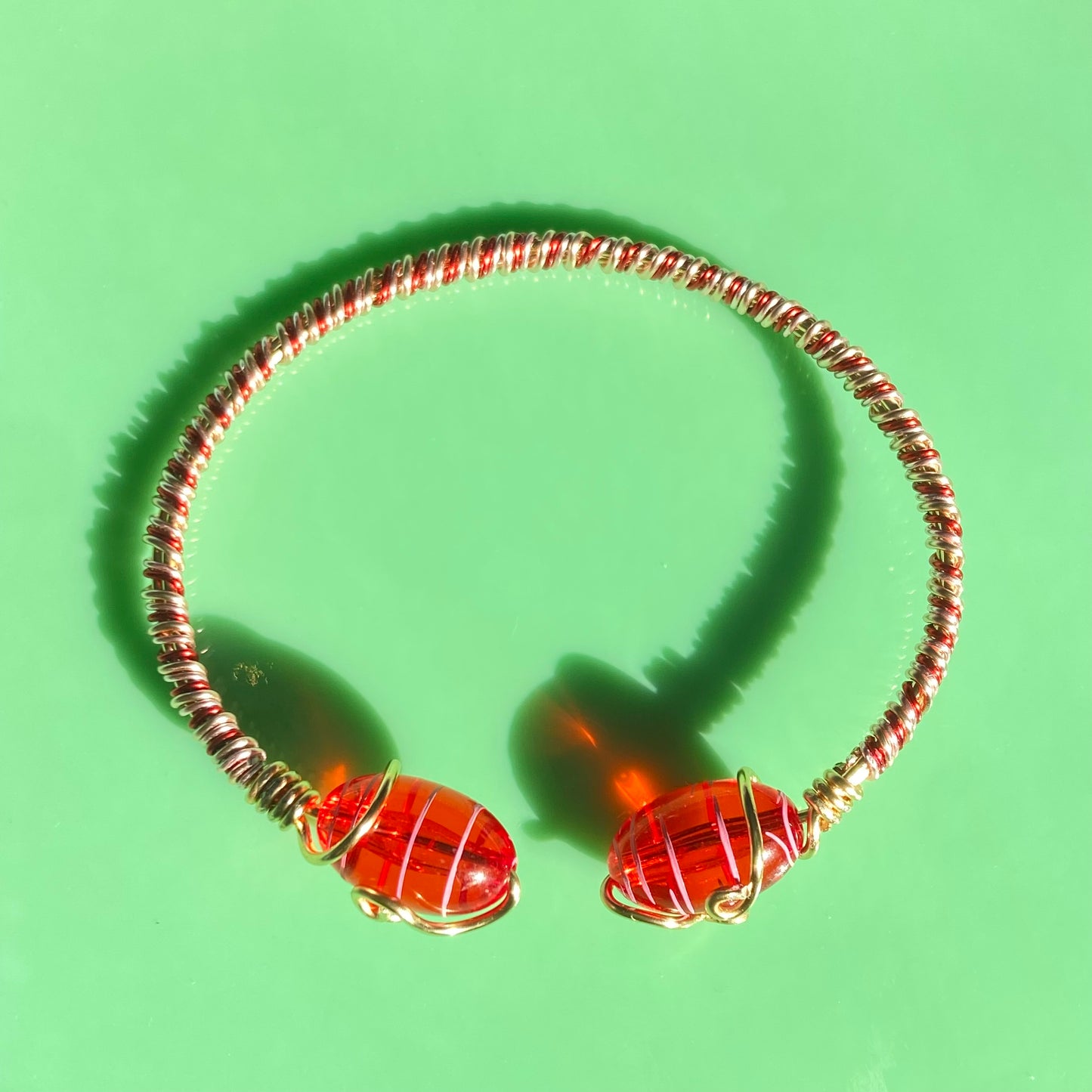 Light Pink/Red Cuff