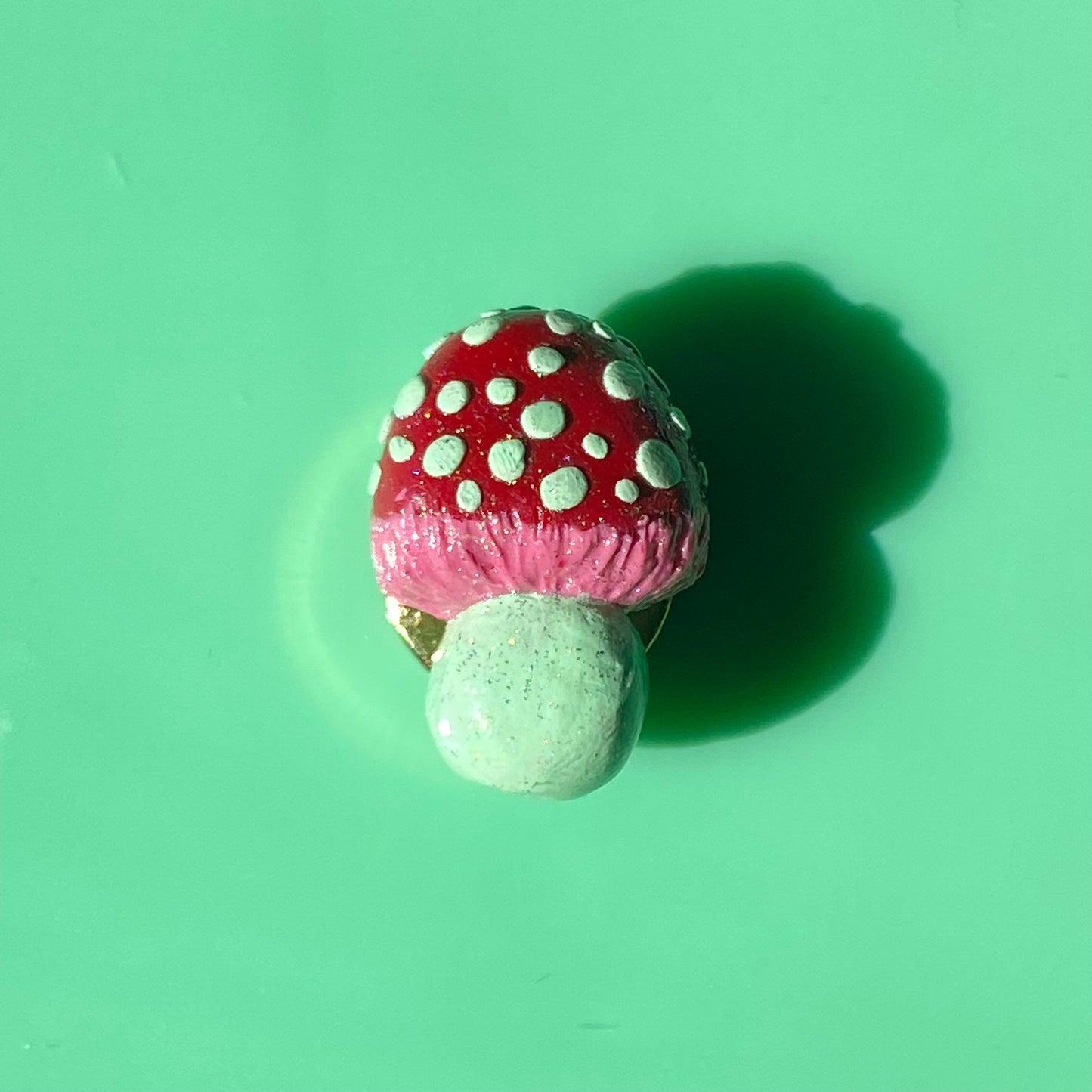 Mushroom Collection// Red/Pink/Mint Mushroom Button Cover