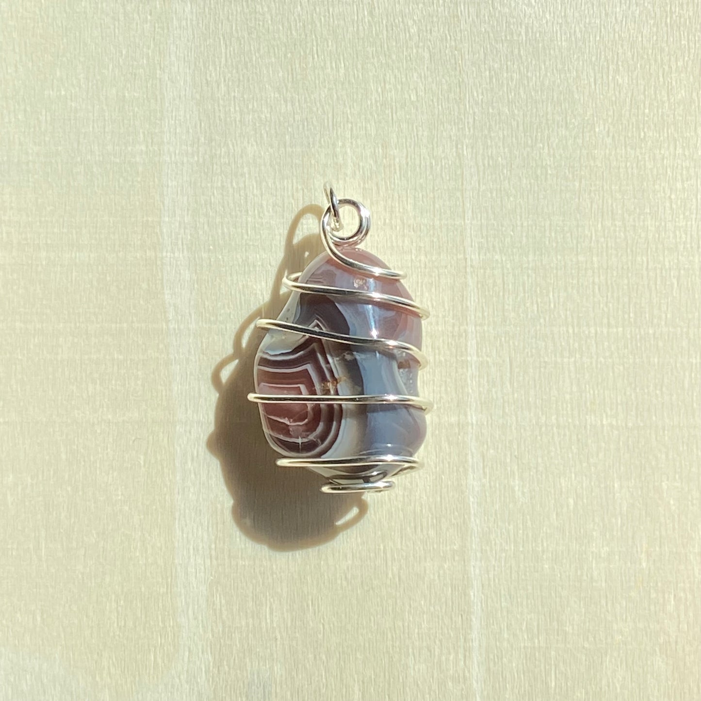 Botswana Agate Pendant