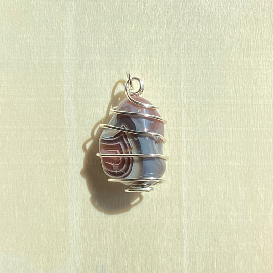 Botswana Agate Pendant