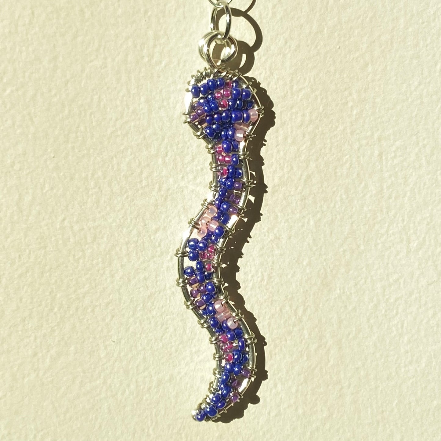 Mystic Snake Beaded Pendants