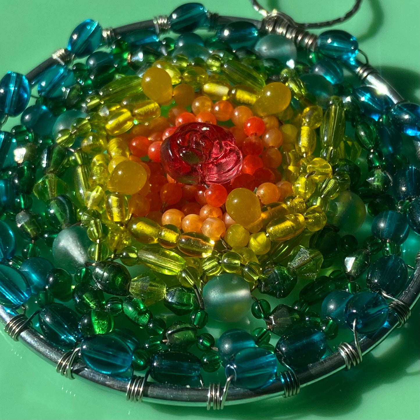 Rainbow Sun Catcher// 3”