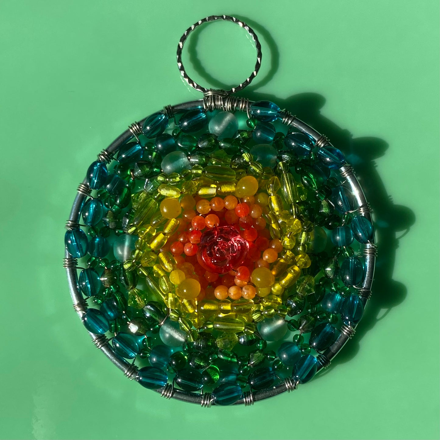 Rainbow Sun Catcher// 3”