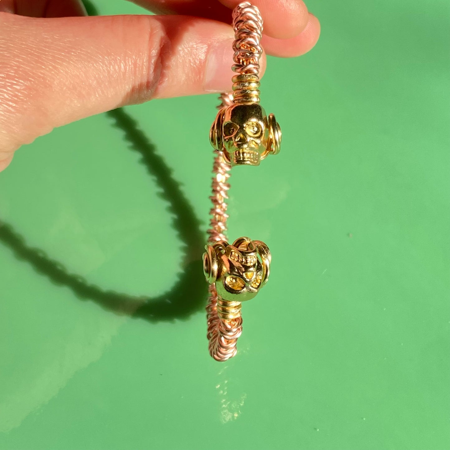 Pink “Barbed” Cuffs