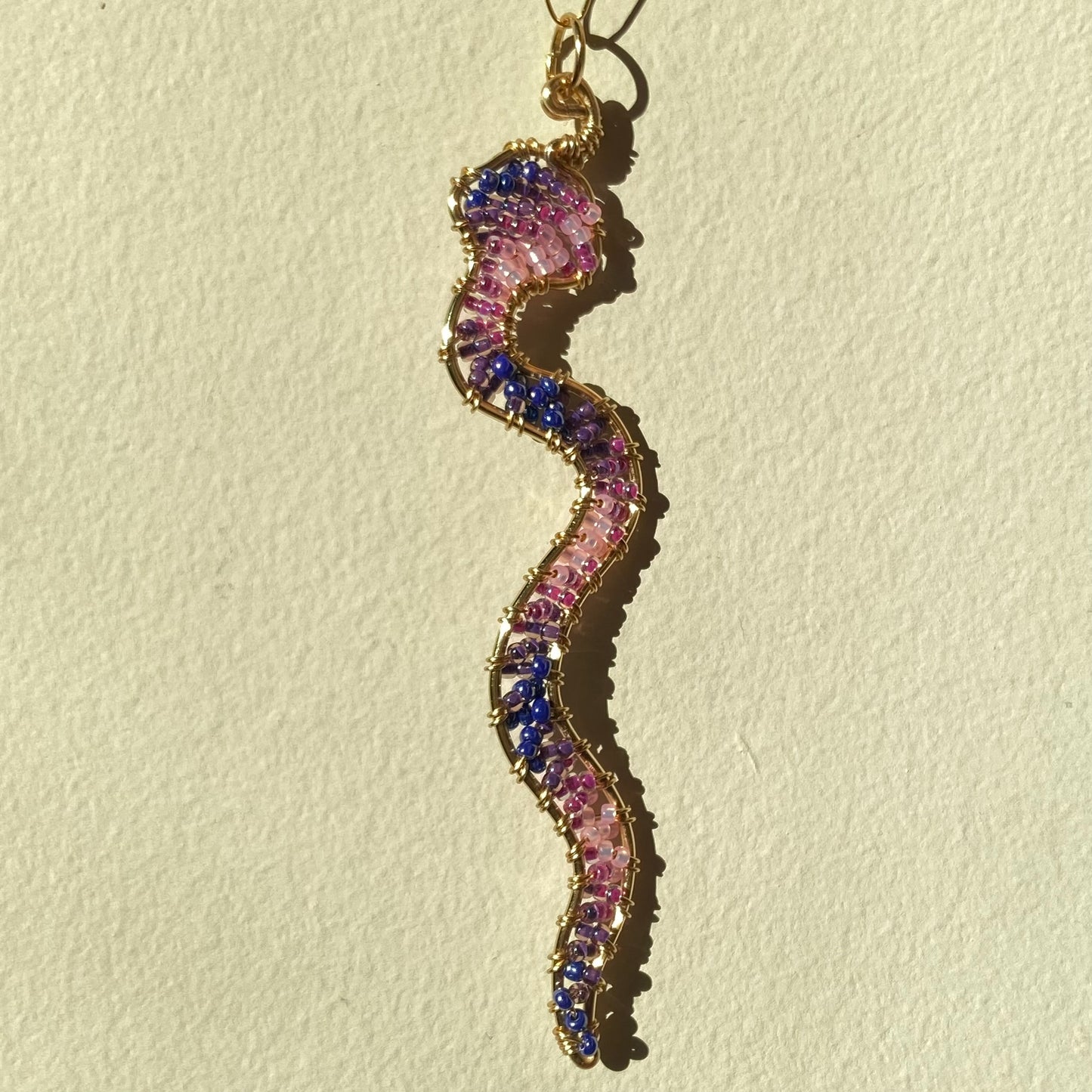 Mystic Snake Beaded Pendants