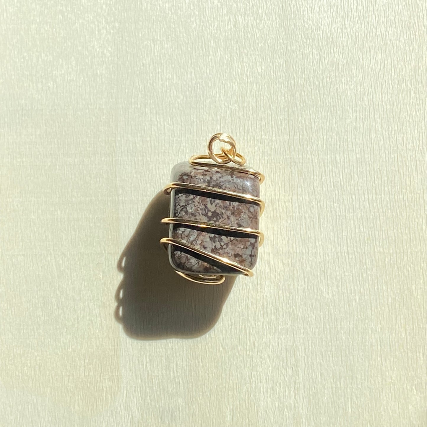 Red Wine Jasper Pendant