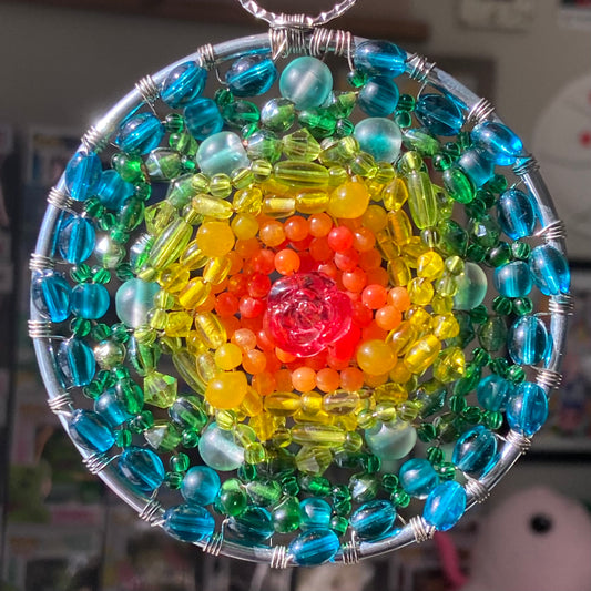 Rainbow Sun Catcher// 3”