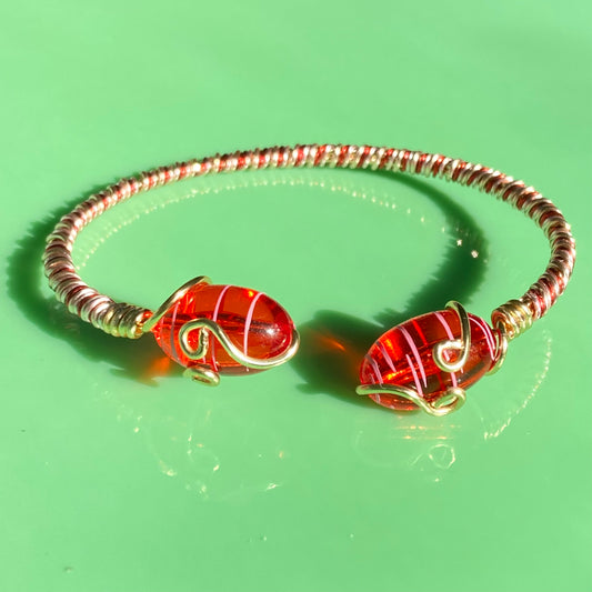 Light Pink/Red Cuff