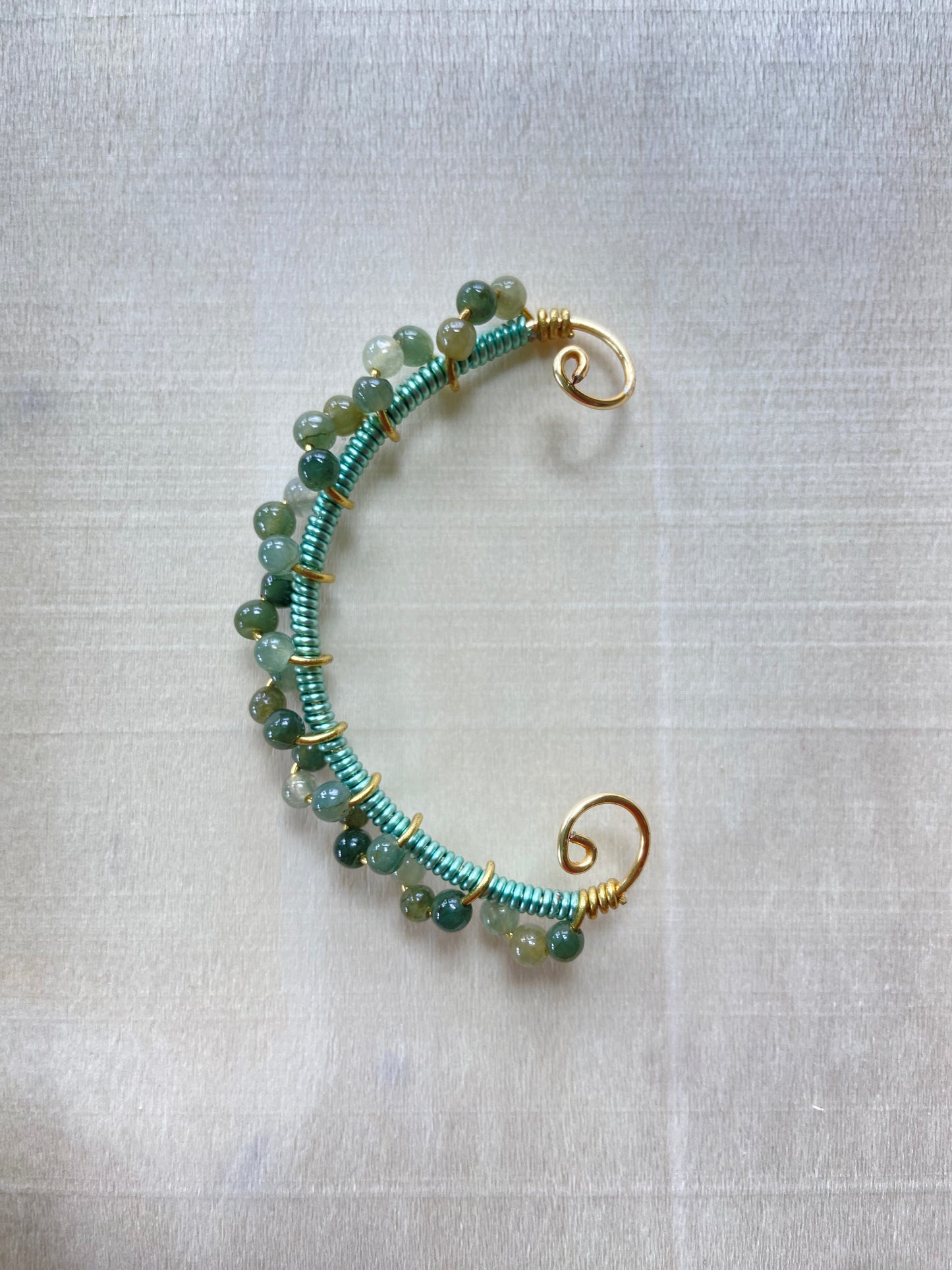 Jade Ear Cuff