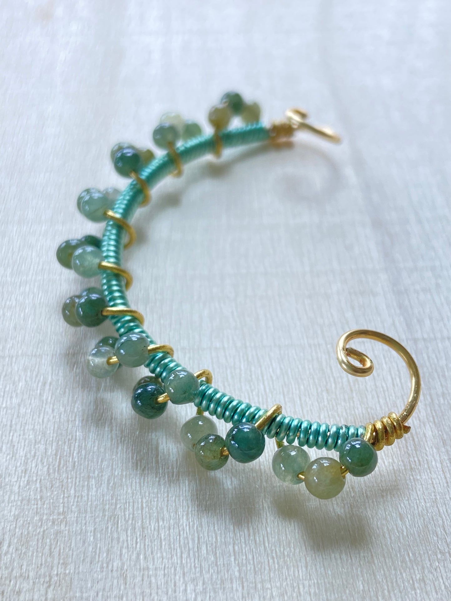 Jade Ear Cuff