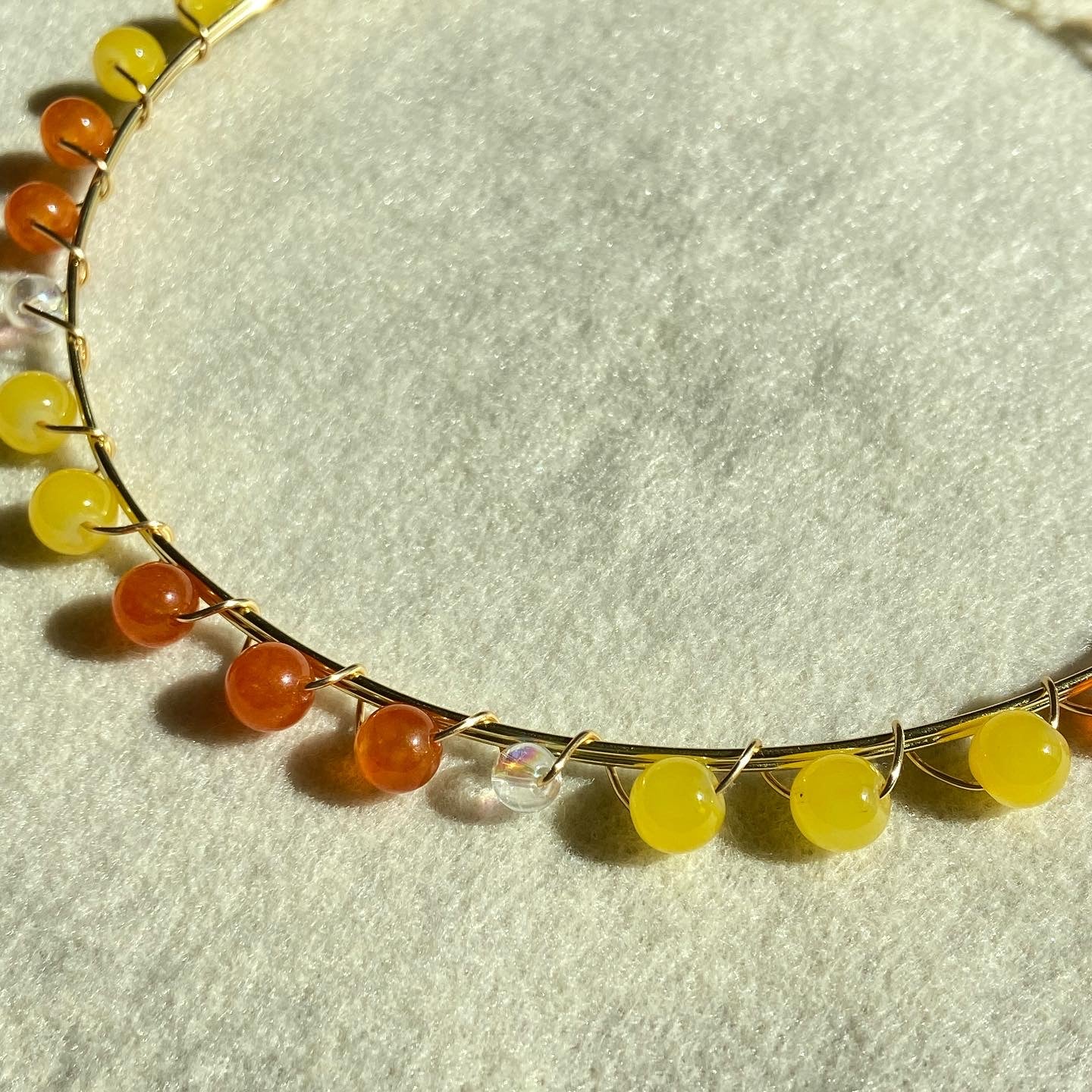 Sunny Wire Necklace